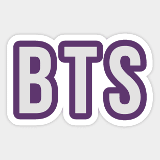 BTS front, APOBANGPO back Sticker